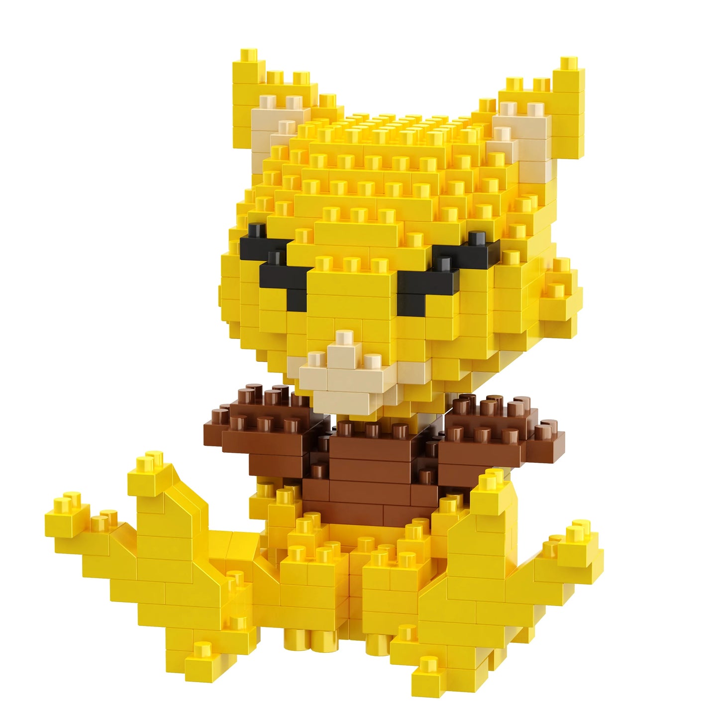 34 New Style Pokémon Mini Building Blocks Cartoon Pikachu Animal Model Educational Game Graphic Pokémon Toy