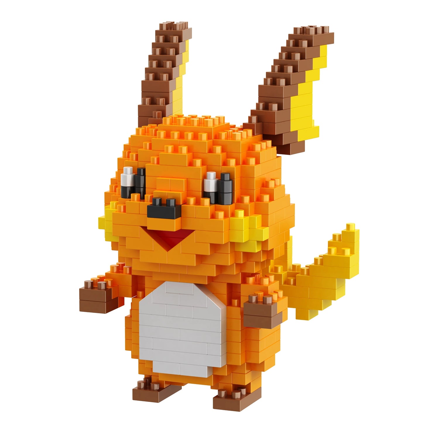 34 New Style Pokémon Mini Building Blocks Cartoon Pikachu Animal Model Educational Game Graphic Pokémon Toy