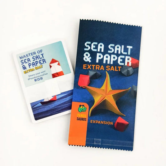 Exciting Sea Salt and Paper English Board Game for Family and Party Fun, 2-4 Players, Strategic Entertainment Adventure