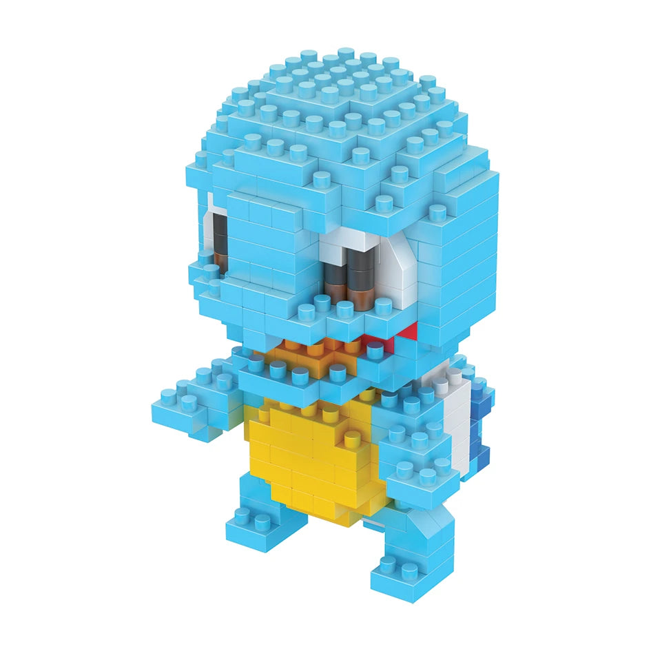 34 New Style Pokémon Mini Building Blocks Cartoon Pikachu Animal Model Educational Game Graphic Pokémon Toy