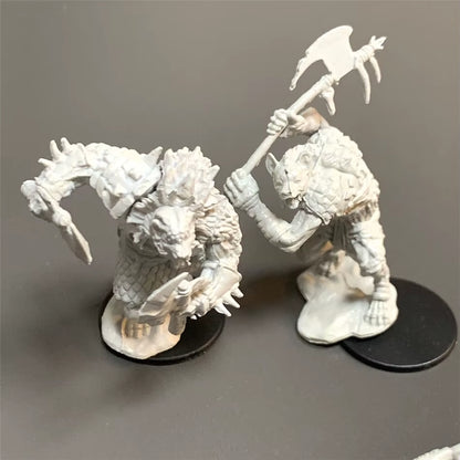 Pathfinder Board Game Dungeons Miniatures Male Elf Human Fighter Dwarf Barbarian Rust Monster Half Orc Role Playing Figures