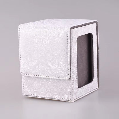 120+ Trading Card Deck Box with Display Window MTG PTCG TCG Board Games Collectible Card Cases YGO Magnetic Organiser Case Gift