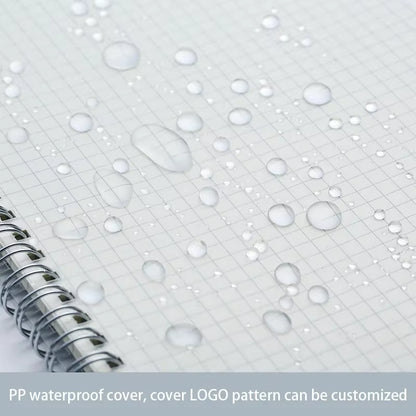 A5/B5 Notebook Spiral Book Coil Planner Lined Blank Grid Paper Journal Diary Sketchbook for School Supplies Stationery Office