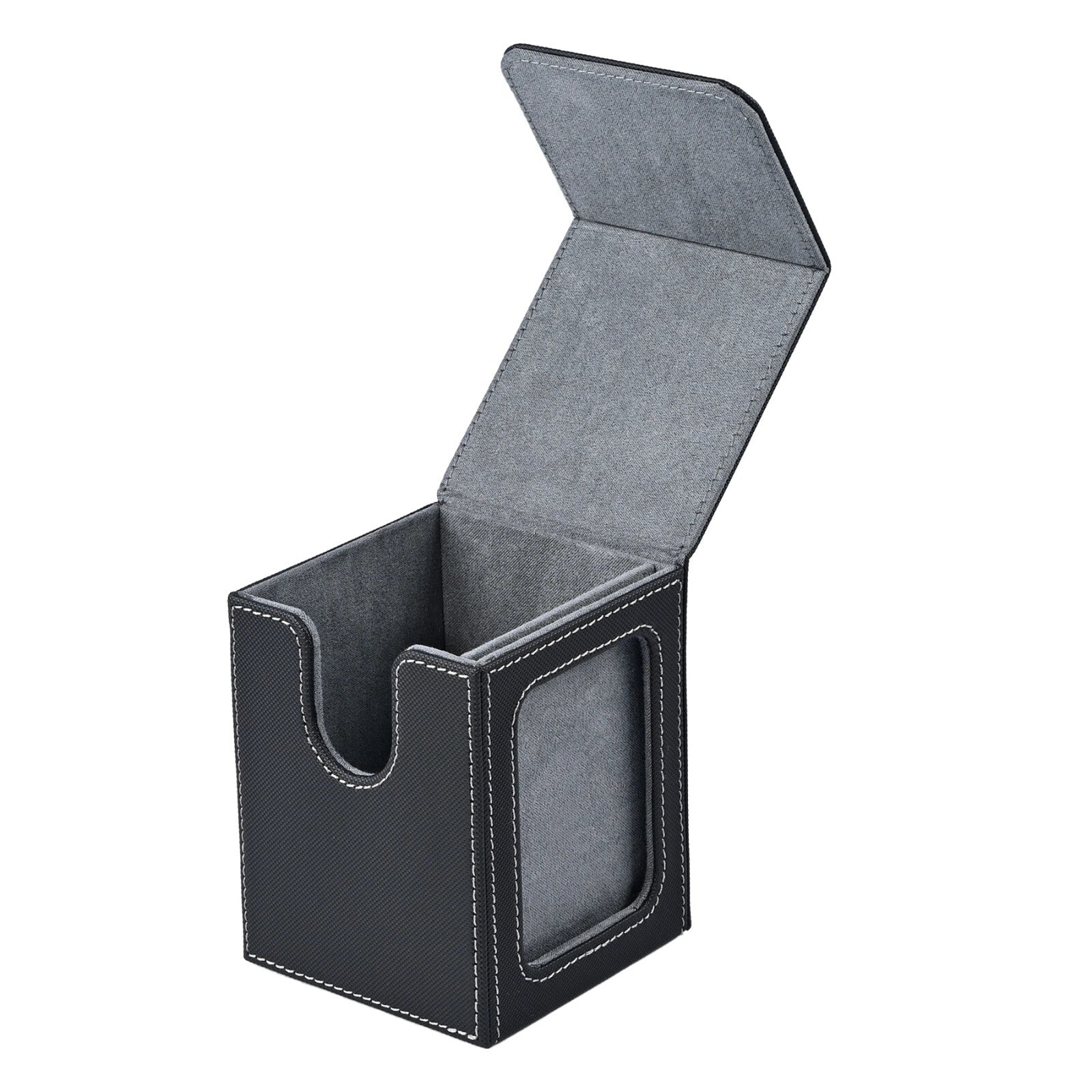 Leather Card Deck Box Magnetic Commander Trading Card Storage Box for TCG MTG UK