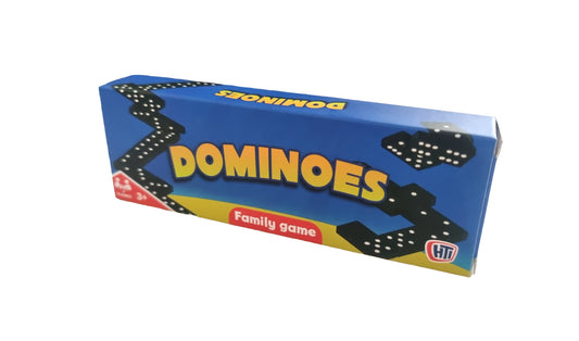Black Dominoes Boxed Game Travel Children Toy Children Kids Traditional Classic
