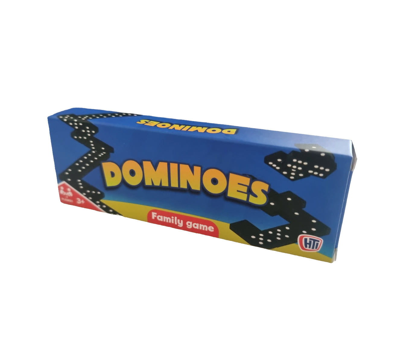 Black Dominoes Boxed Game Travel Children Toy Children Kids Traditional Classic