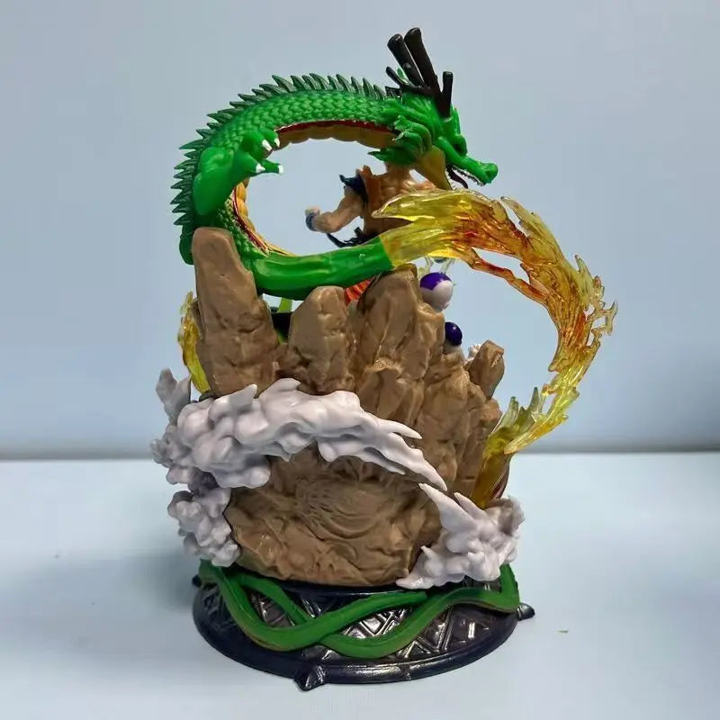 Dragon Ball 6Th Anniversary Goku High Quality Edition Gk Muscle Dance Cloud Anime Handmade Model Statue Trendy Play Box Gift