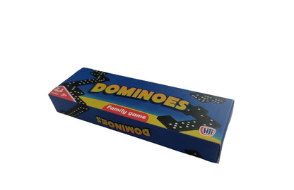 Black Dominoes Boxed Game Travel Children Toy Children Kids Traditional Classic