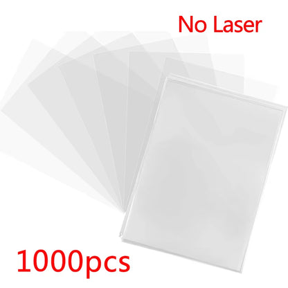 100-1000Pcs Card Sleeves Transparent Playing Cover Clear Protector Cards Holder for Board Game ID Trading Folder Photo Pouch