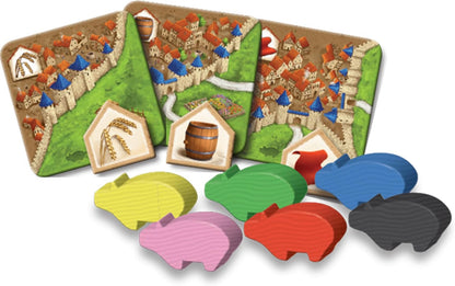Carcassonne Traders Builders Board Game EXPANSION 2 Ages 7 and up 2 6 Players U