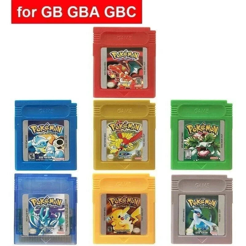 Game Card Classic for Nintedo Game Card GBC All Colours Pokemon Game Boy Series