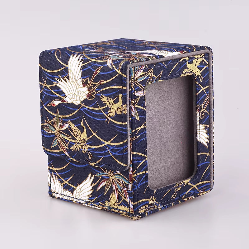 120+ Trading Card Deck Box with Display Window MTG PTCG TCG Board Games Collectible Card Cases YGO Magnetic Organiser Case Gift