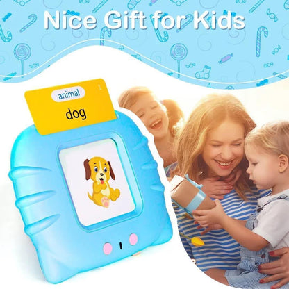 224 WORD TALKING FLASH CARDS EARLY LEARNING TOY 2-6 TODDLER CHILD PRESCHOOL BLUE