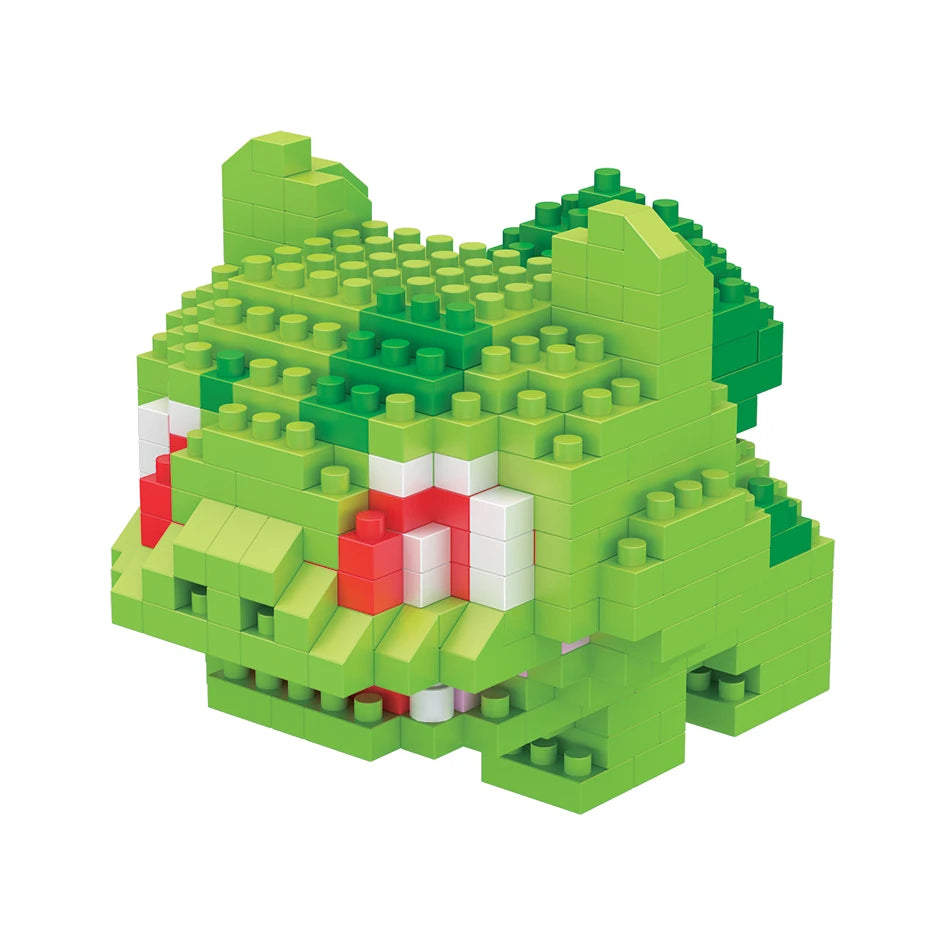 34 New Style Pokémon Mini Building Blocks Cartoon Pikachu Animal Model Educational Game Graphic Pokémon Toy