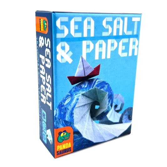 Exciting Sea Salt and Paper English Board Game for Family and Party Fun, 2-4 Players, Strategic Entertainment Adventure