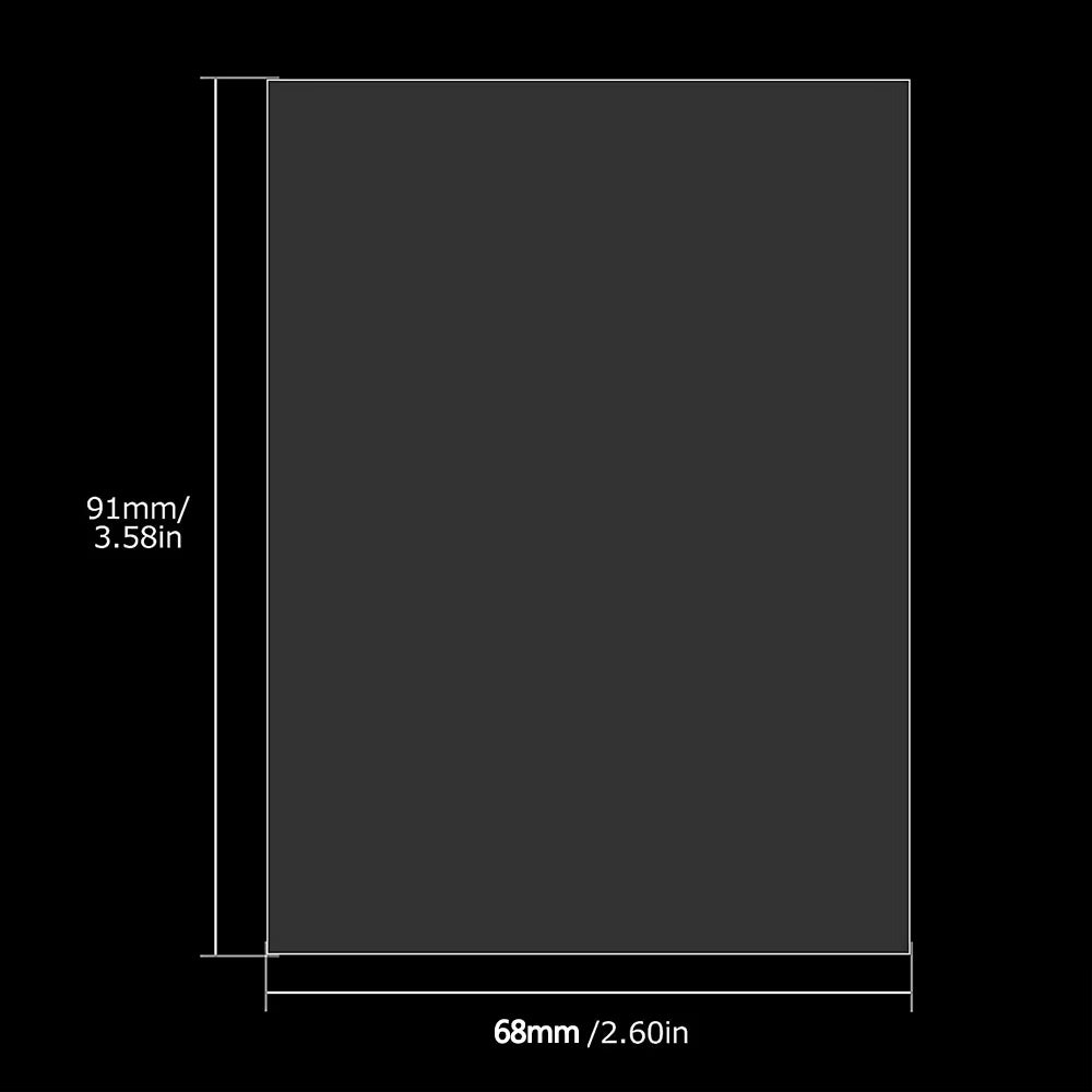 100-1000Pcs Card Sleeves Transparent Playing Cover Clear Protector Cards Holder for Board Game ID Trading Folder Photo Pouch