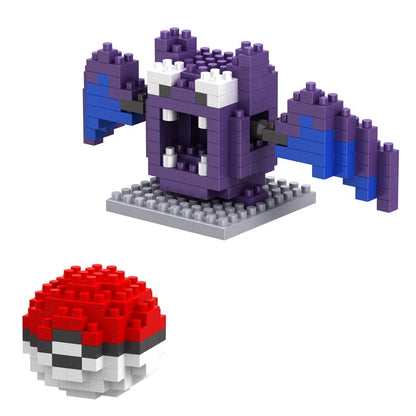 34 New Style Pokémon Mini Building Blocks Cartoon Pikachu Animal Model Educational Game Graphic Pokémon Toy