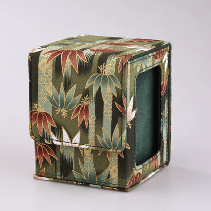 120+ Trading Card Deck Box with Display Window MTG PTCG TCG Board Games Collectible Card Cases YGO Magnetic Organiser Case Gift