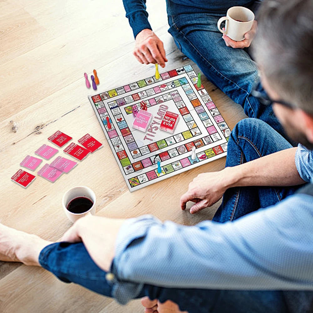 Tipsy Land Drinking Games Fun Drinking Board Game Interactive Board Games Girls Night Drinking Games for Adults Games