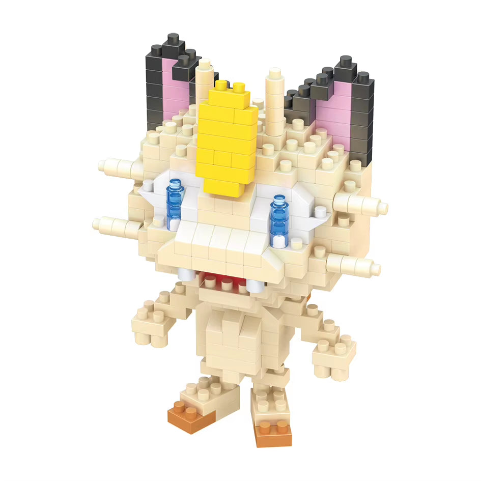 34 New Style Pokémon Mini Building Blocks Cartoon Pikachu Animal Model Educational Game Graphic Pokémon Toy