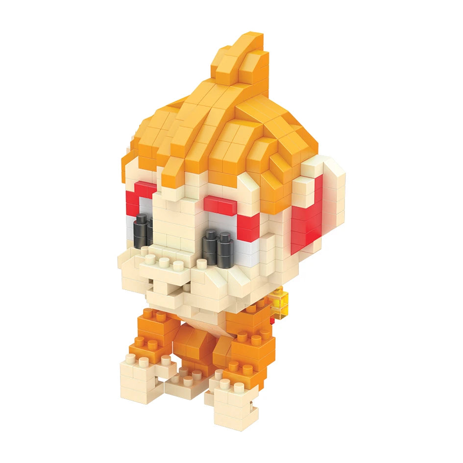 34 New Style Pokémon Mini Building Blocks Cartoon Pikachu Animal Model Educational Game Graphic Pokémon Toy