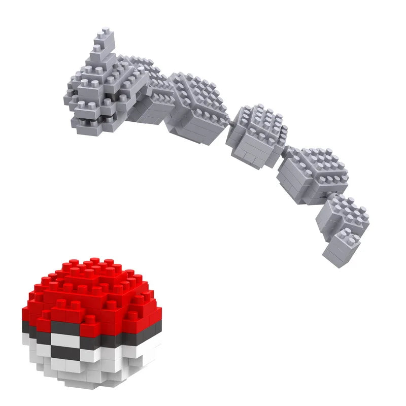 34 New Style Pokémon Mini Building Blocks Cartoon Pikachu Animal Model Educational Game Graphic Pokémon Toy