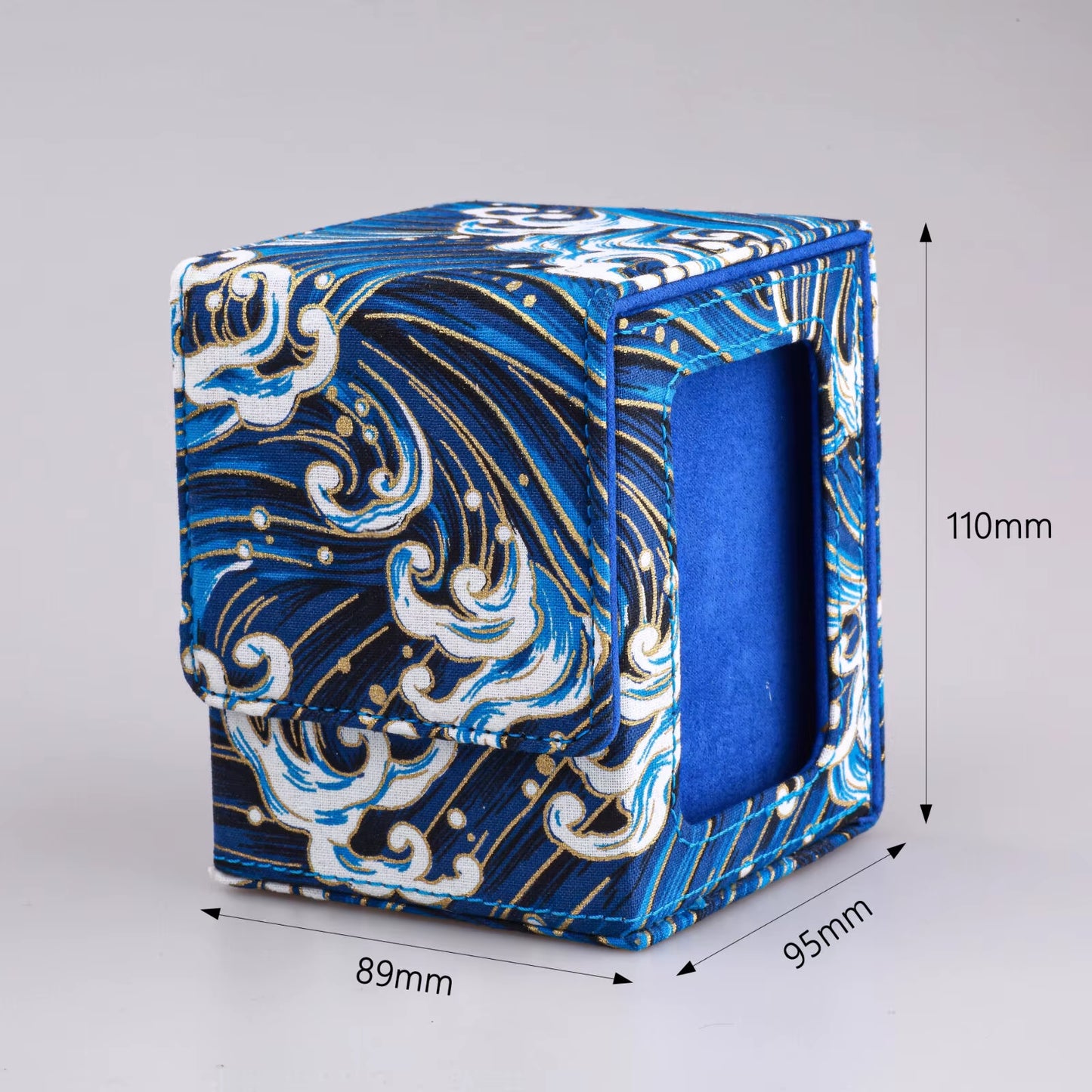 120+ Trading Card Deck Box with Display Window MTG PTCG TCG Board Games Collectible Card Cases YGO Magnetic Organiser Case Gift