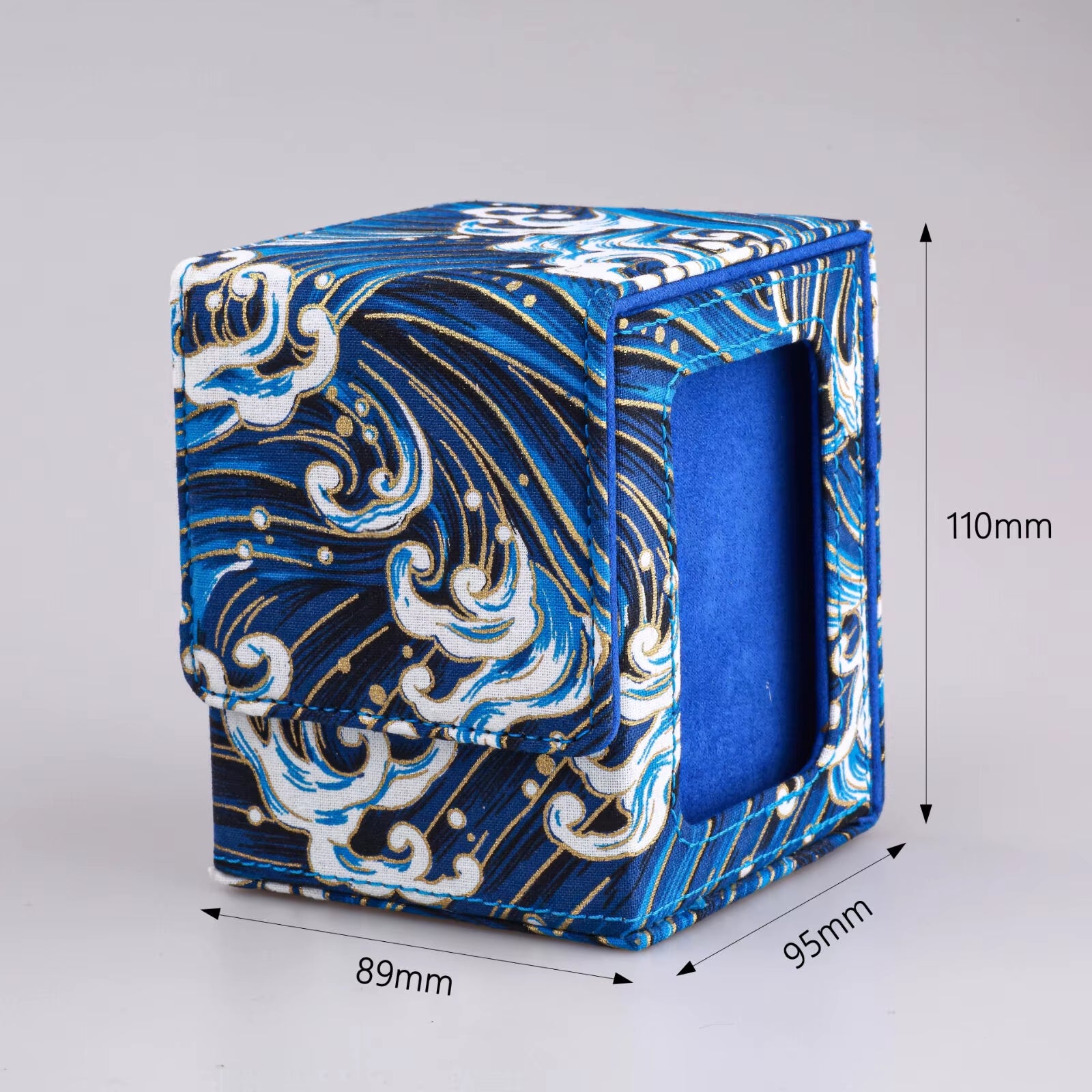 120+ Trading Card Deck Box with Display Window MTG PTCG TCG Board Games Collectible Card Cases YGO Magnetic Organiser Case Gift