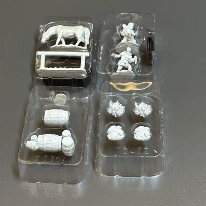 Pathfinder Board Game Dungeons Miniatures Male Elf Human Fighter Dwarf Barbarian Rust Monster Half Orc Role Playing Figures