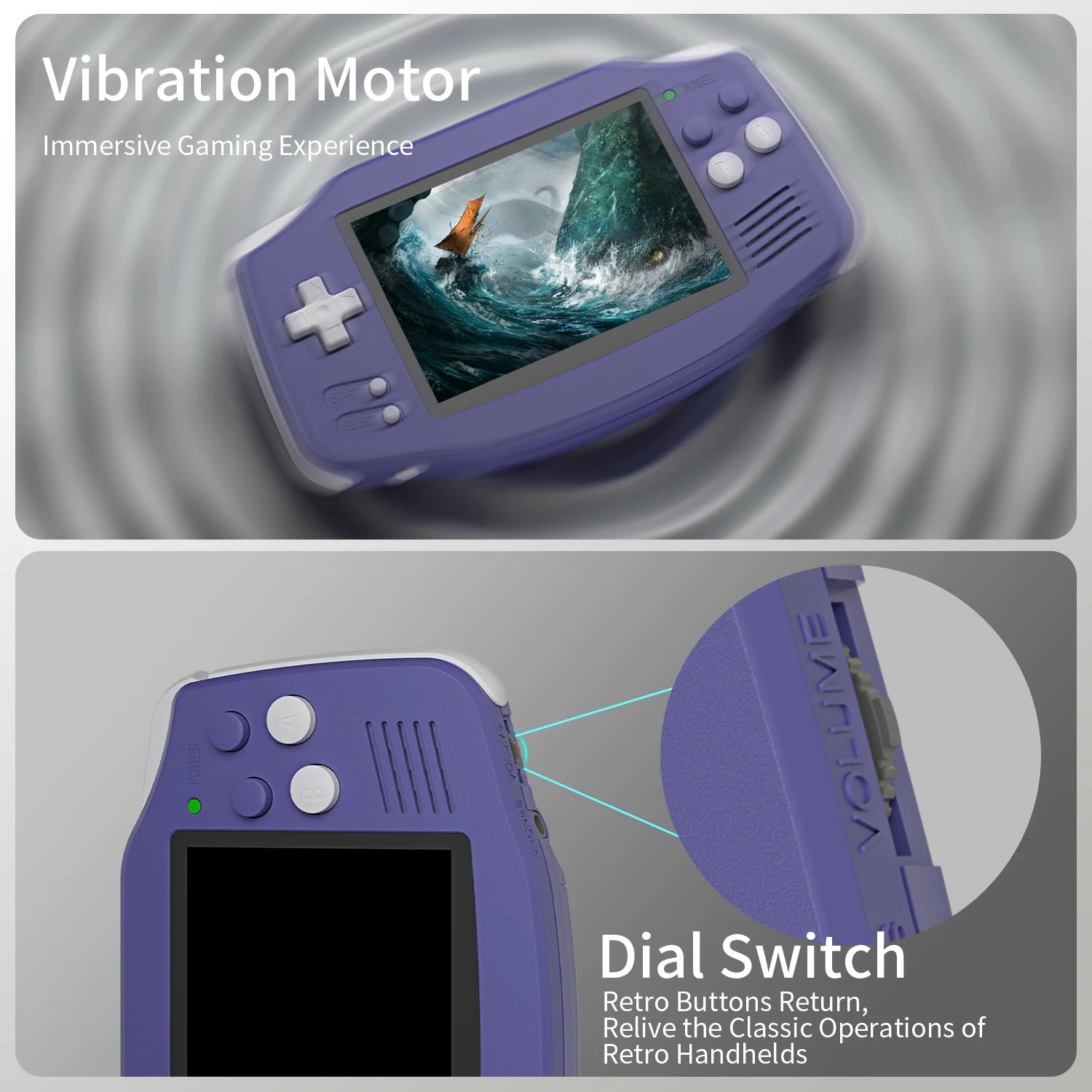 RG34XX 64Bit Retro Handheld Game Player 3.4-Inch IPS Screen Hd-Support TV Portable Game Console 3500Mah Streaming Gift