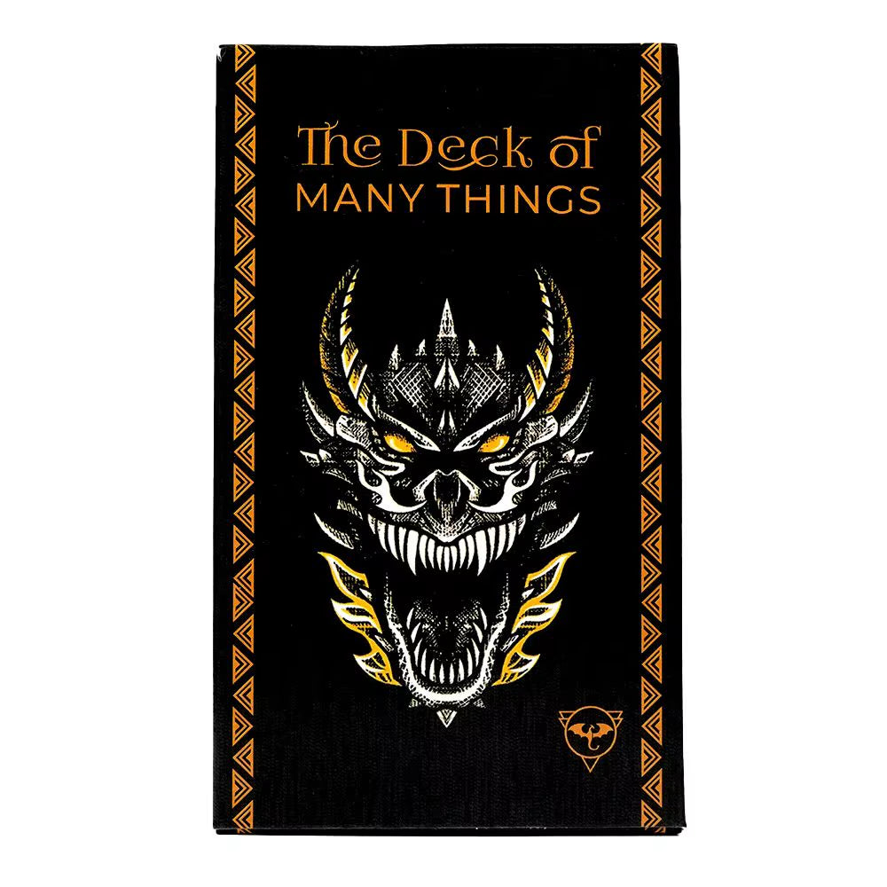 The Deck of Many Things Tarot Cards Compatible W/ Dungeons and Dragons Fifth Edition Dungeon Master Gift Fifth Edition Party Toy