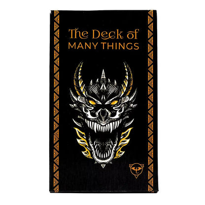The Deck of Many Things Tarot Cards Compatible W/ Dungeons and Dragons Fifth Edition Dungeon Master Gift Fifth Edition Party Toy