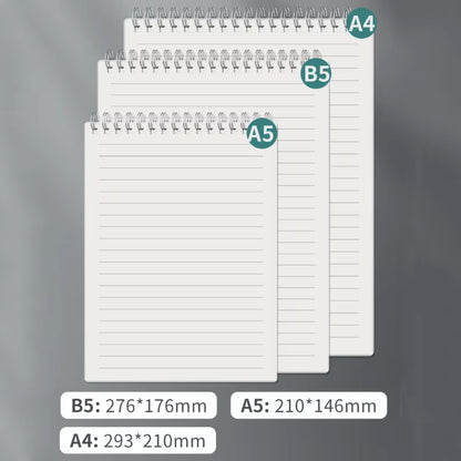 A4 A5 B5 Spiral Book Coil Notebook To-Do Lined DOT Blank Grid Paper Journal Diary Sketchbook for School Supplies Stationery